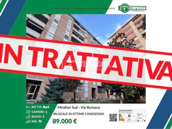 appartamento in vendita a Torino in zona Mirafiori Sud