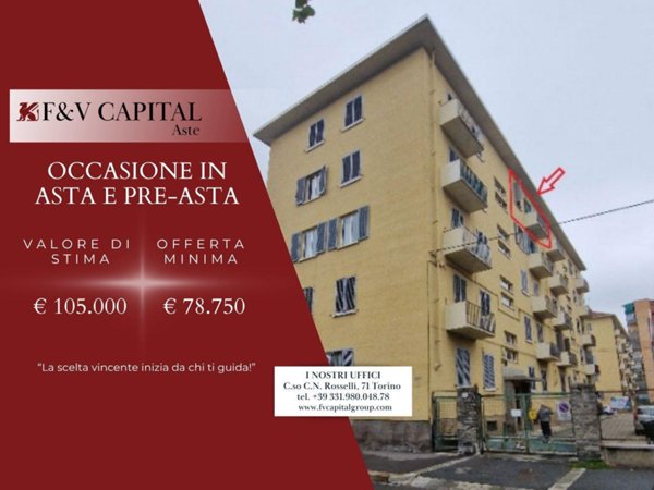 appartamento in vendita a Torino in zona Madonna di Campagna