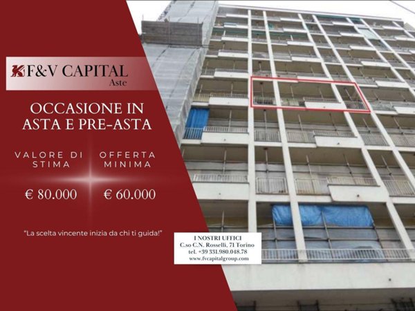 appartamento in vendita a Torino