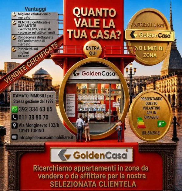 appartamento in vendita a Torino in zona Lucento