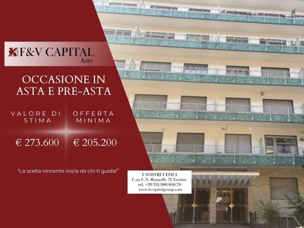 appartamento in vendita a Torino