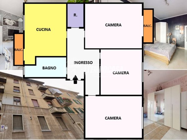 appartamento in vendita a Torino in zona Barriera di Milano