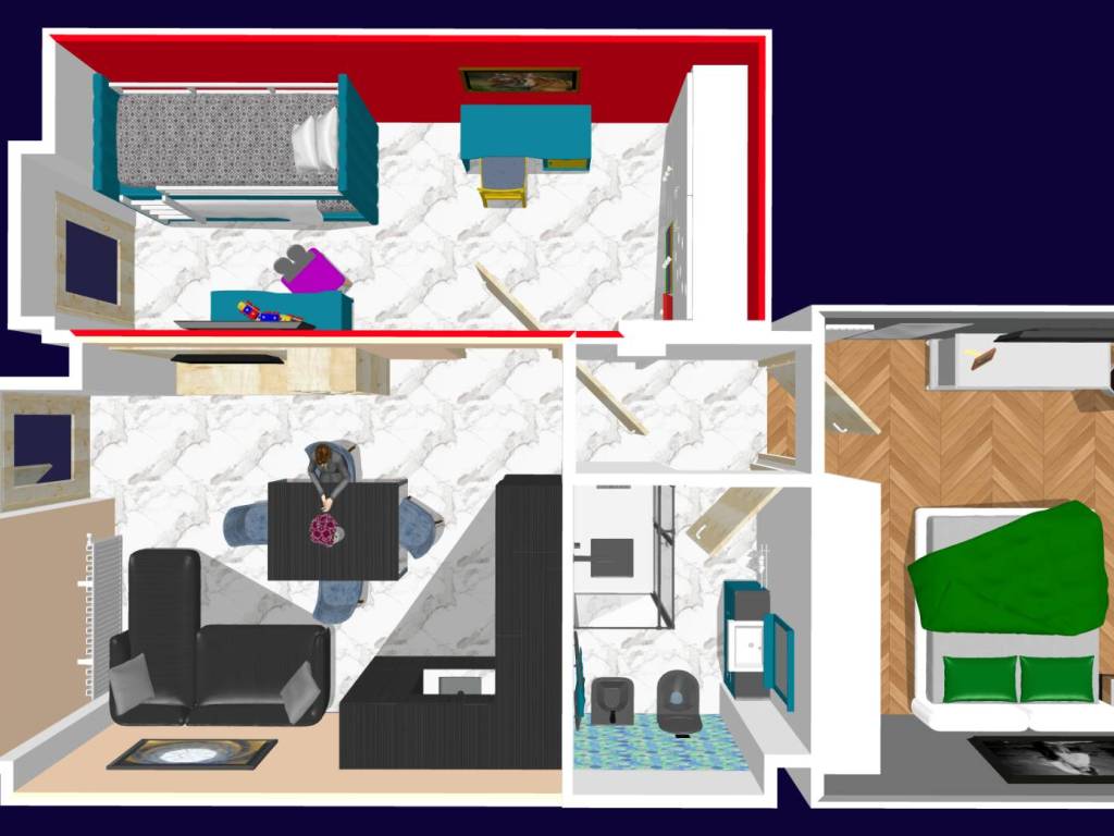 appartamento in vendita a Torino in zona Vallette