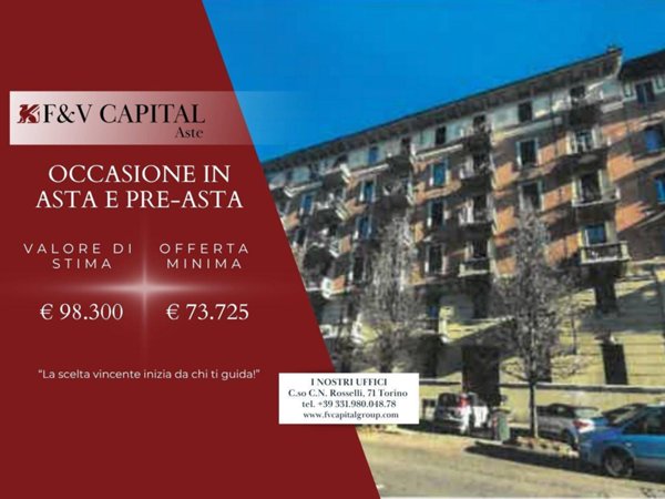 appartamento in vendita a Torino in zona Millefonti