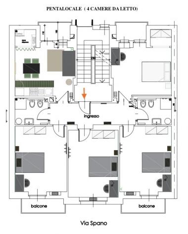 appartamento in vendita a Torino in zona Lingotto