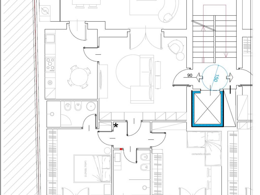 appartamento in vendita a Torino in zona Parella