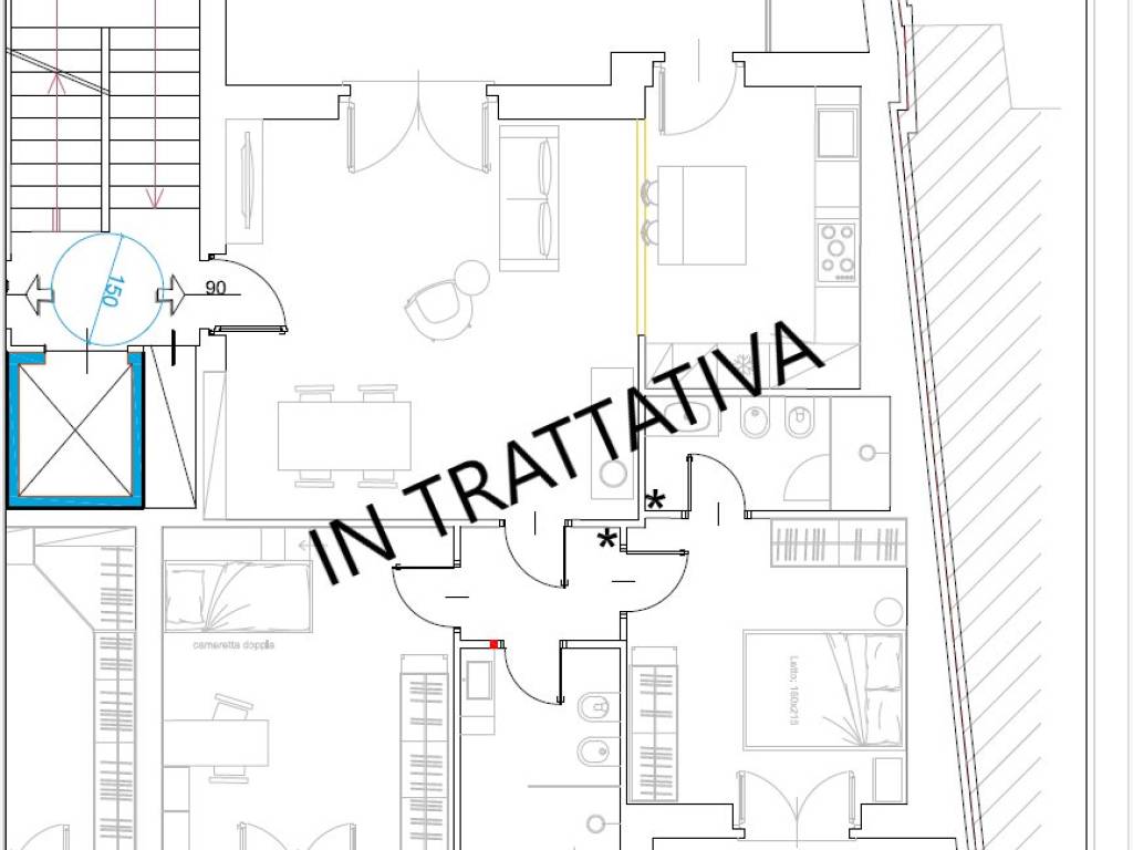 appartamento in vendita a Torino in zona Parella