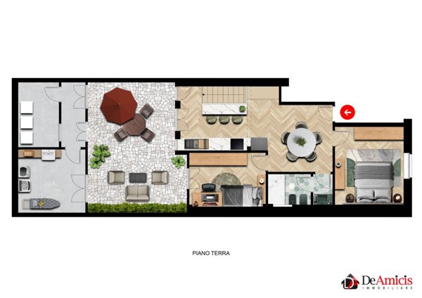 appartamento in vendita a Torino in zona Falchera