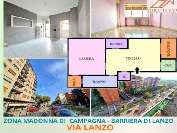 appartamento in vendita a Torino in zona Madonna di Campagna