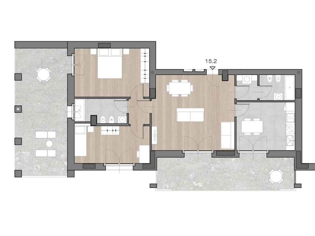 appartamento in vendita a Torino in zona Borgata Vittoria