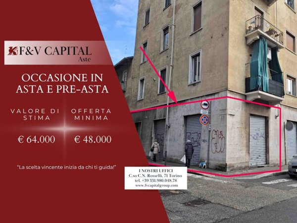 locale commerciale in vendita a Torino