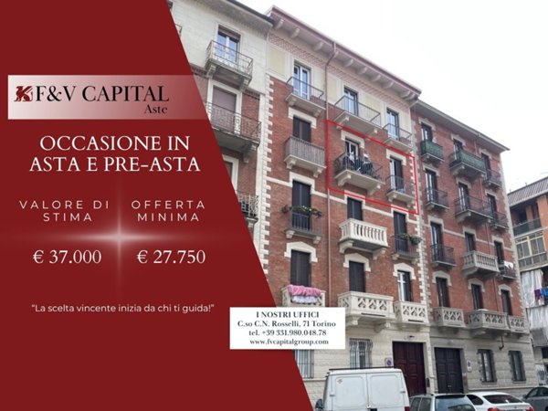 appartamento in vendita a Torino