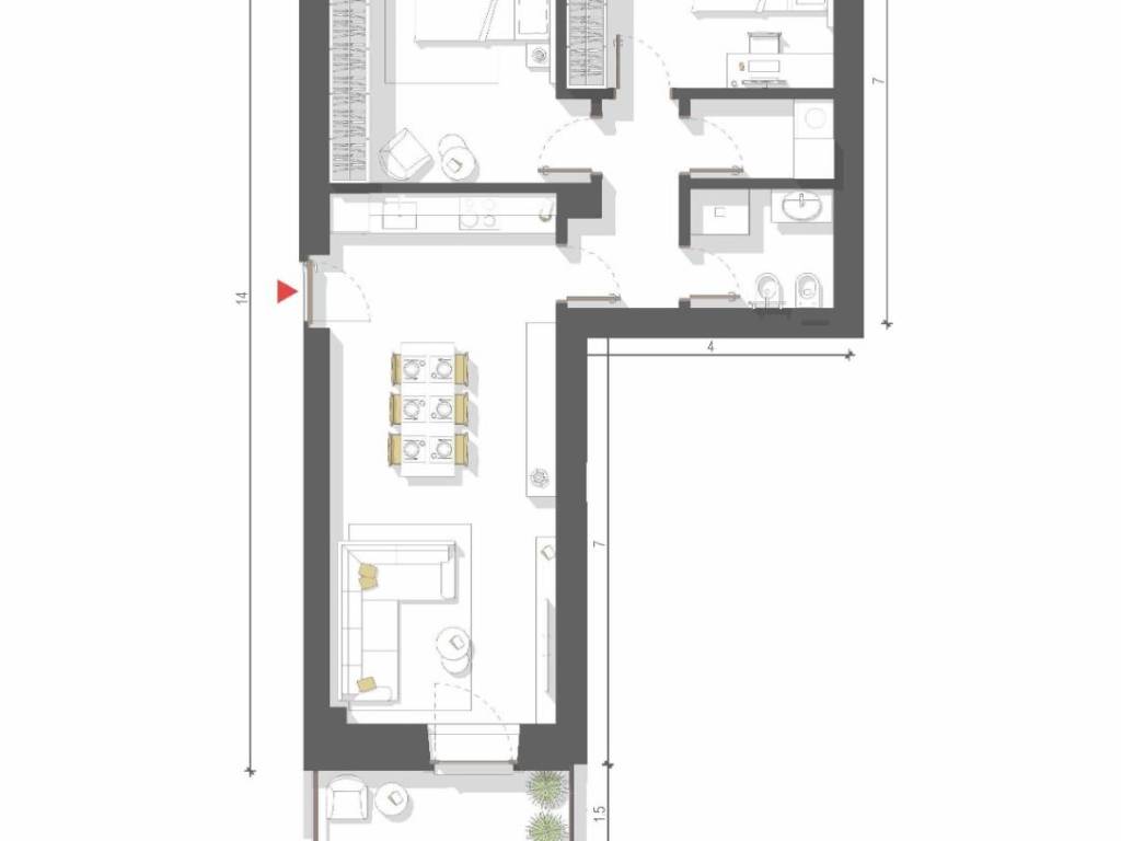 appartamento in vendita a Torino in zona Aurora