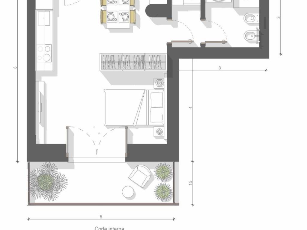 appartamento in vendita a Torino in zona Aurora