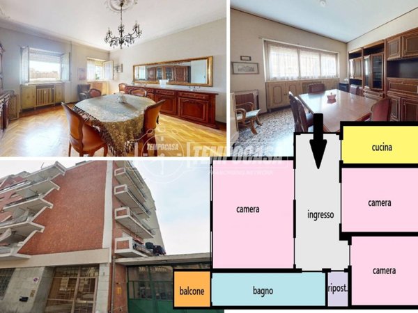 appartamento in vendita a Torino in zona Aurora