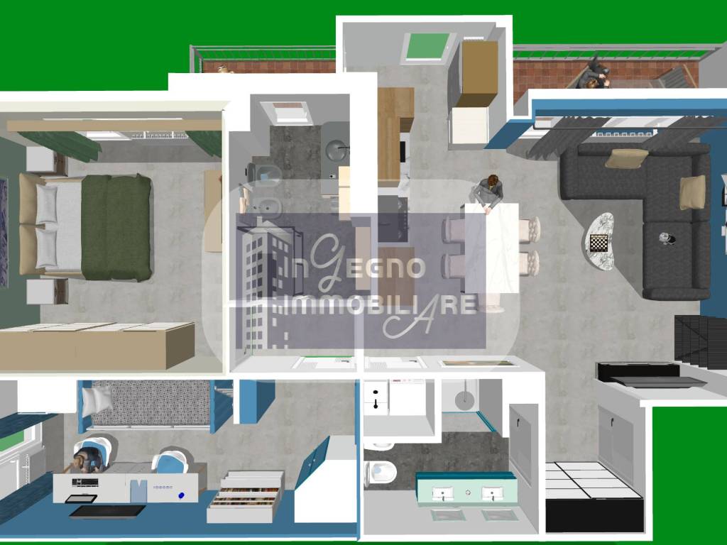 appartamento in vendita a Torino in zona Santa Rita