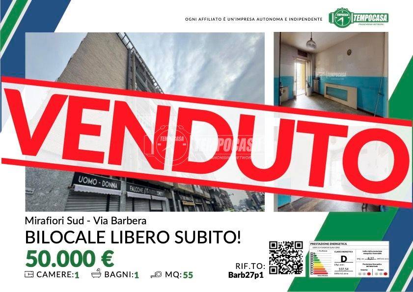 appartamento in vendita a Torino in zona Mirafiori Sud