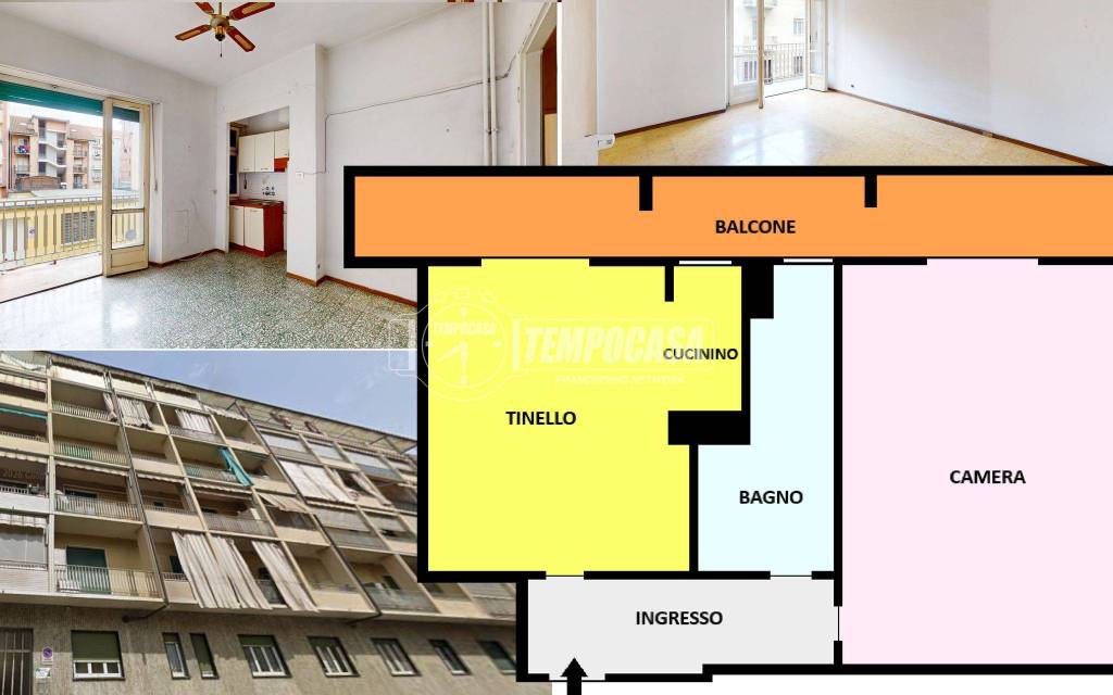 appartamento in vendita a Torino in zona Rebaudengo