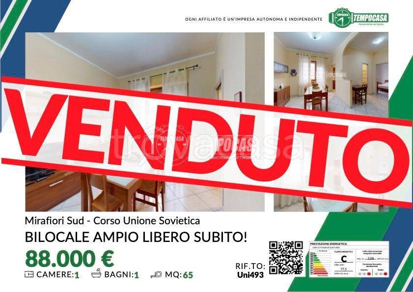 appartamento in vendita a Torino in zona Mirafiori Sud