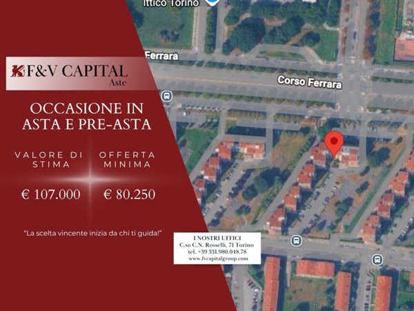appartamento in vendita a Torino in zona Vallette