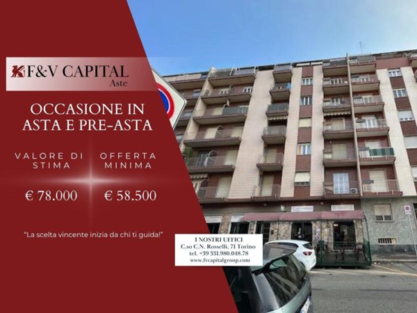 appartamento in vendita a Torino in zona Borgo San Paolo