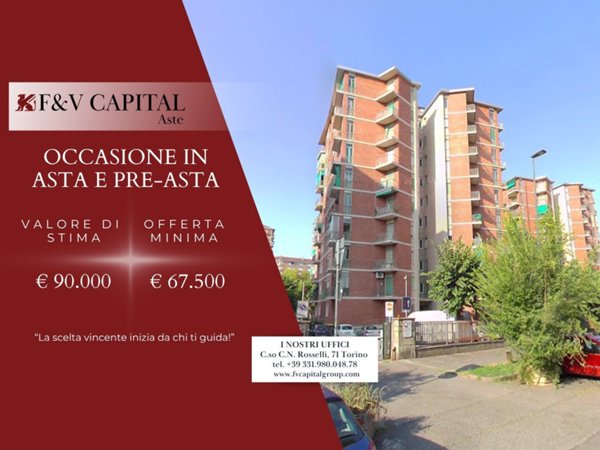 appartamento in vendita a Torino in zona Borgata Vittoria