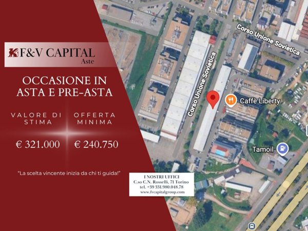 ufficio in vendita a Torino in zona Mirafiori Sud