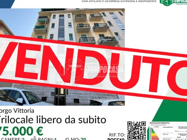 appartamento in vendita a Torino in zona Borgata Vittoria