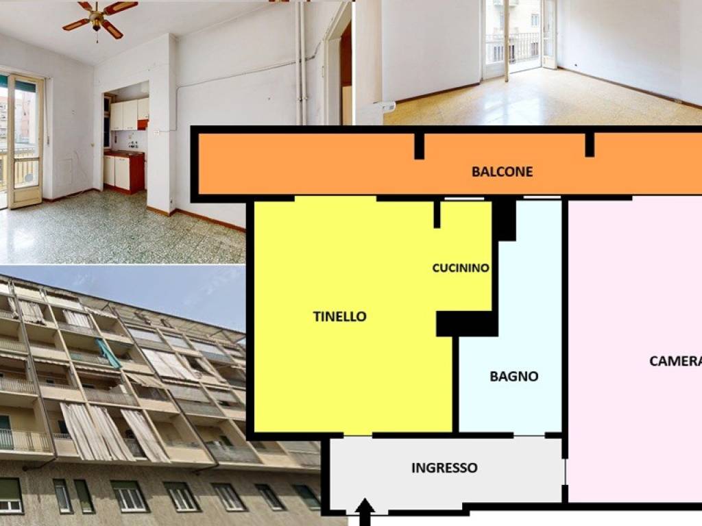 appartamento in vendita a Torino in zona Barriera di Milano