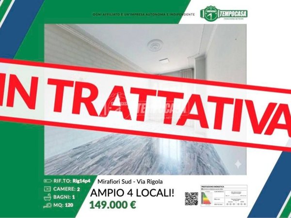 appartamento in vendita a Torino in zona Mirafiori Sud