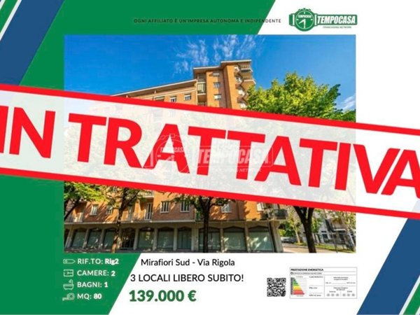 appartamento in vendita a Torino in zona Mirafiori Sud