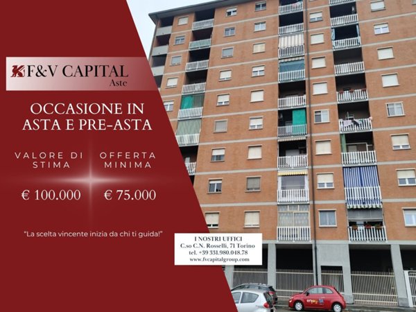 appartamento in vendita a Torino in zona Rebaudengo