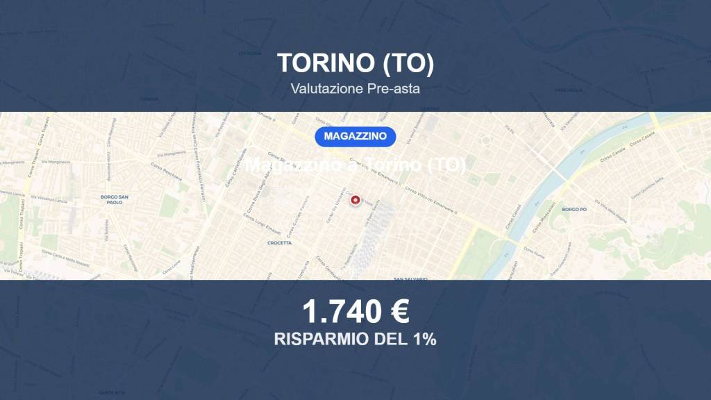locale commerciale in vendita a Torino in zona Crocetta