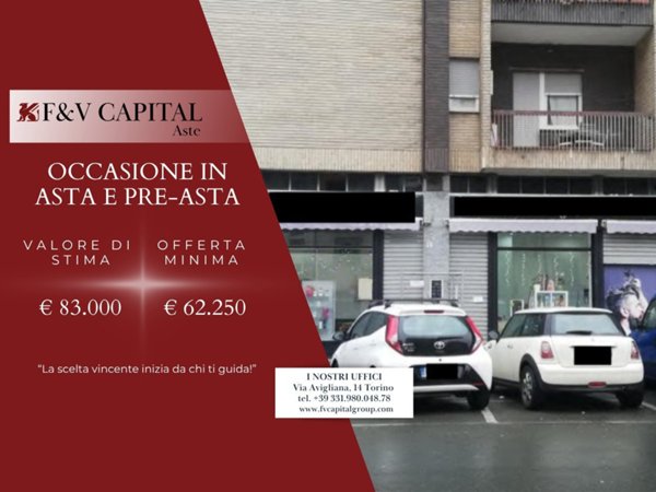 locale commerciale in vendita a Torino