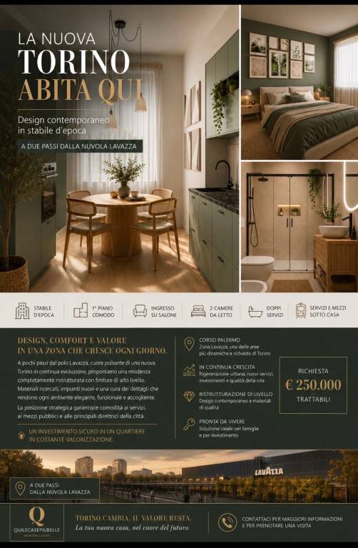 appartamento in vendita a Torino in zona Aurora