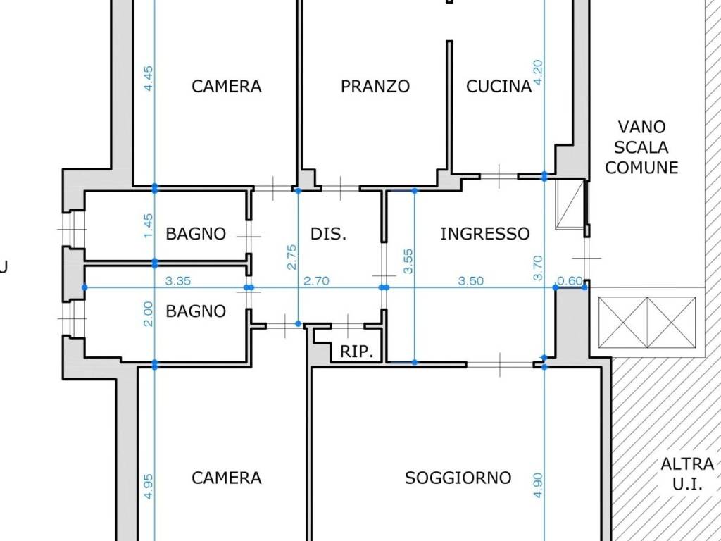 appartamento in vendita a Torino in zona Santa Rita