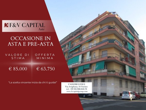 appartamento in vendita a Torino in zona Lucento