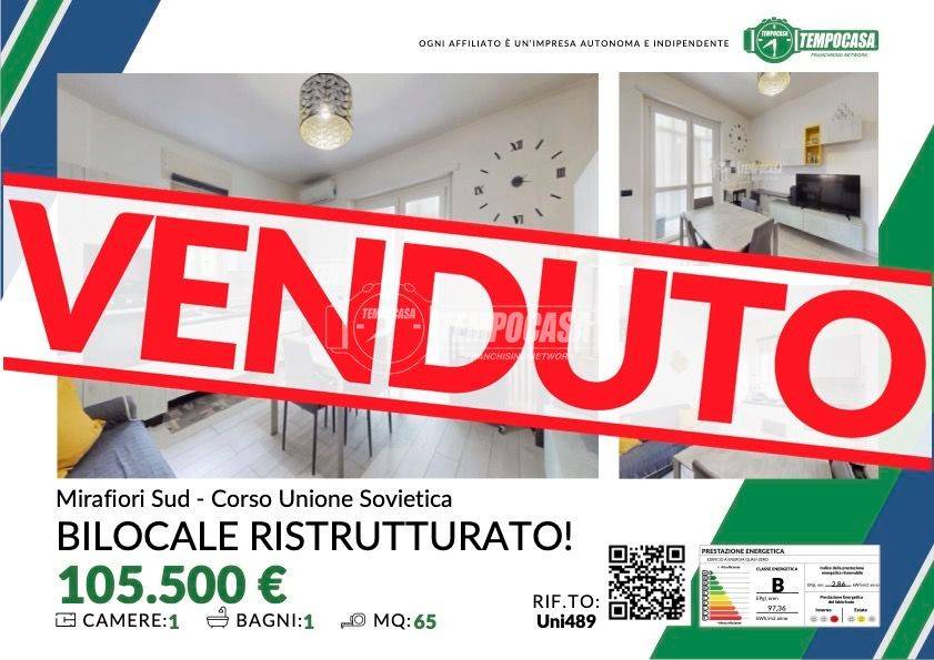 appartamento in vendita a Torino in zona Mirafiori Sud