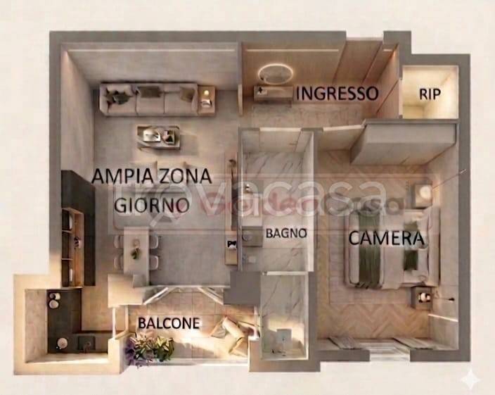 appartamento in vendita a Torino in zona Pozzo Strada