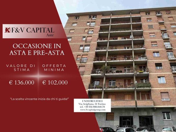 appartamento in vendita a Torino