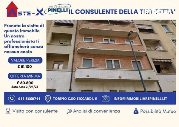 appartamento in vendita a Torino