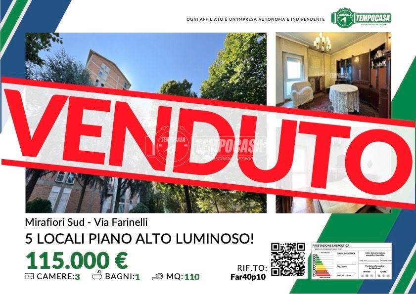 appartamento in vendita a Torino in zona Mirafiori Sud