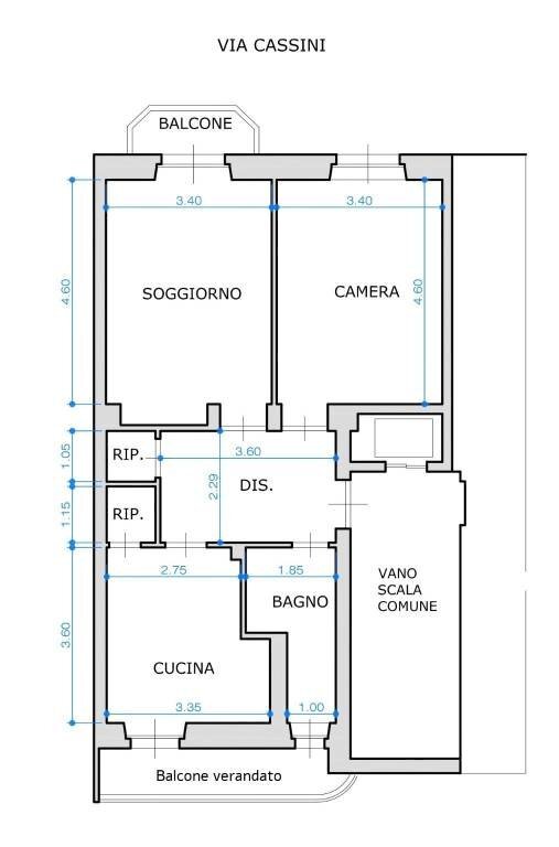 appartamento in vendita a Torino in zona Crocetta