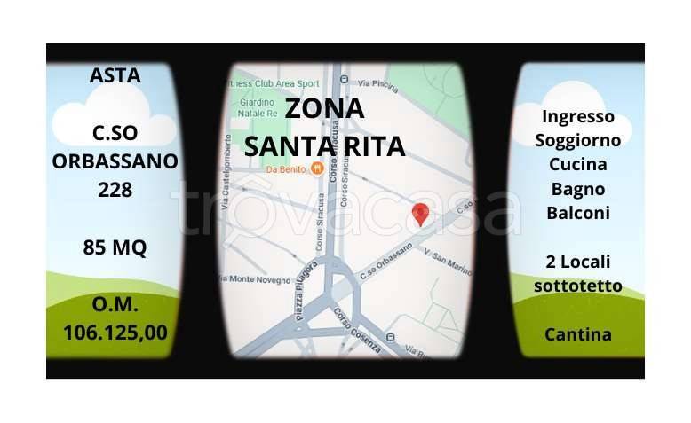 appartamento in vendita a Torino in zona Santa Rita