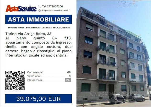 appartamento in vendita a Torino in zona Barriera di Milano