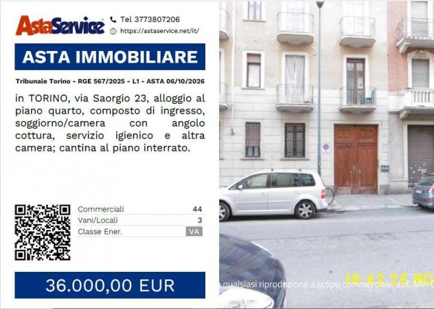 appartamento in vendita a Torino in zona Borgata Vittoria