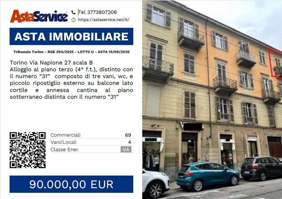 appartamento in vendita a Torino in zona Vanchiglia