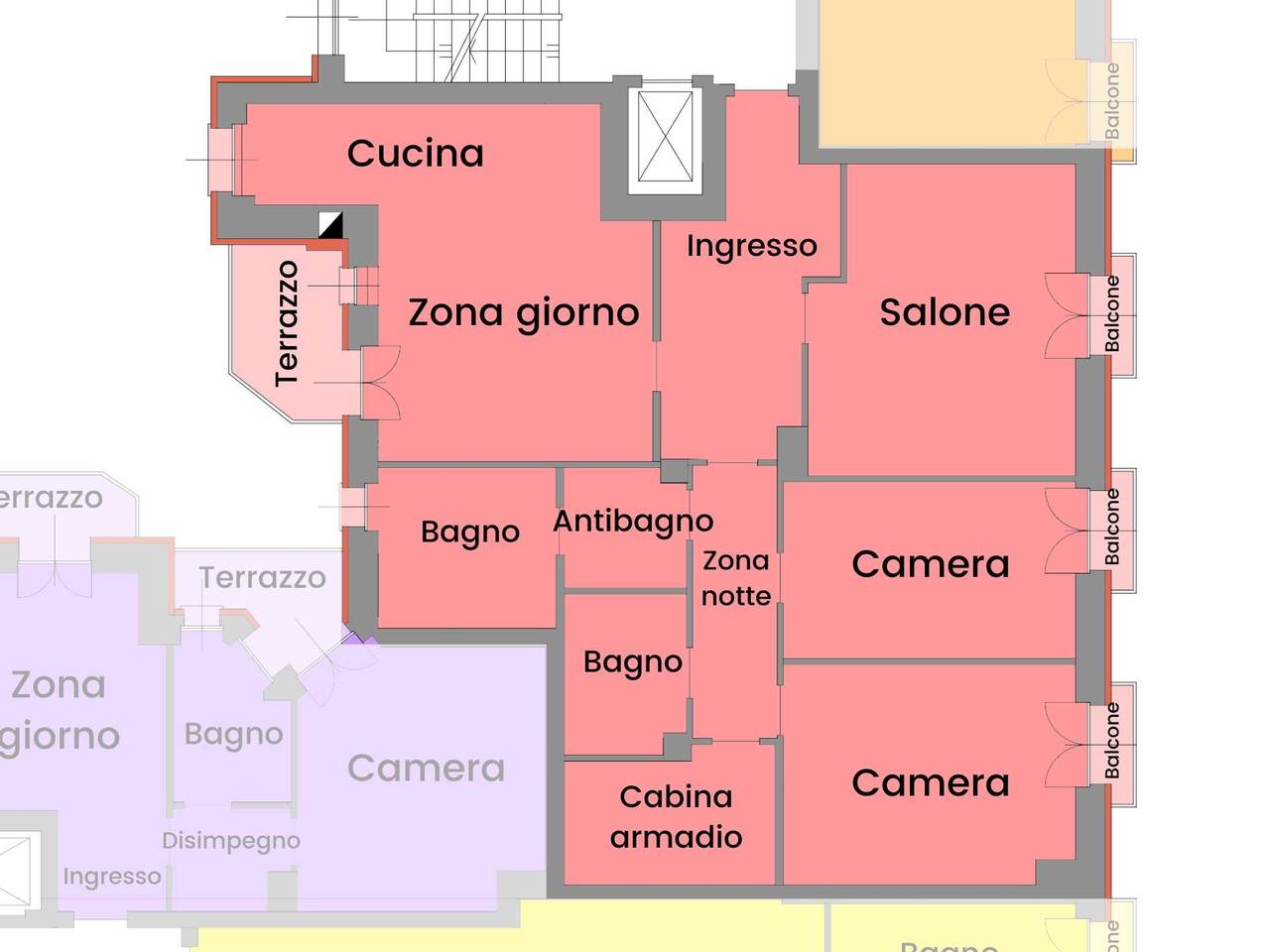 appartamento in vendita a Torino in zona Crocetta