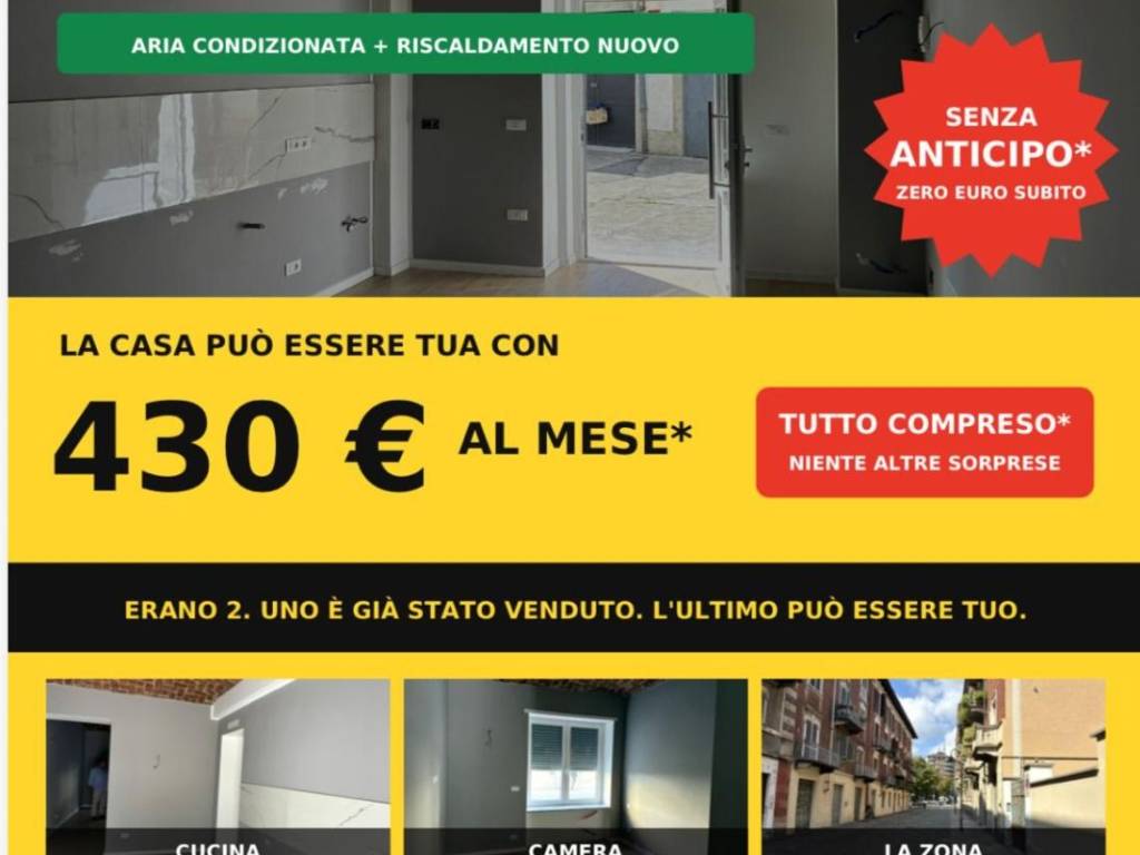 appartamento in vendita a Torino in zona Borgata Vittoria