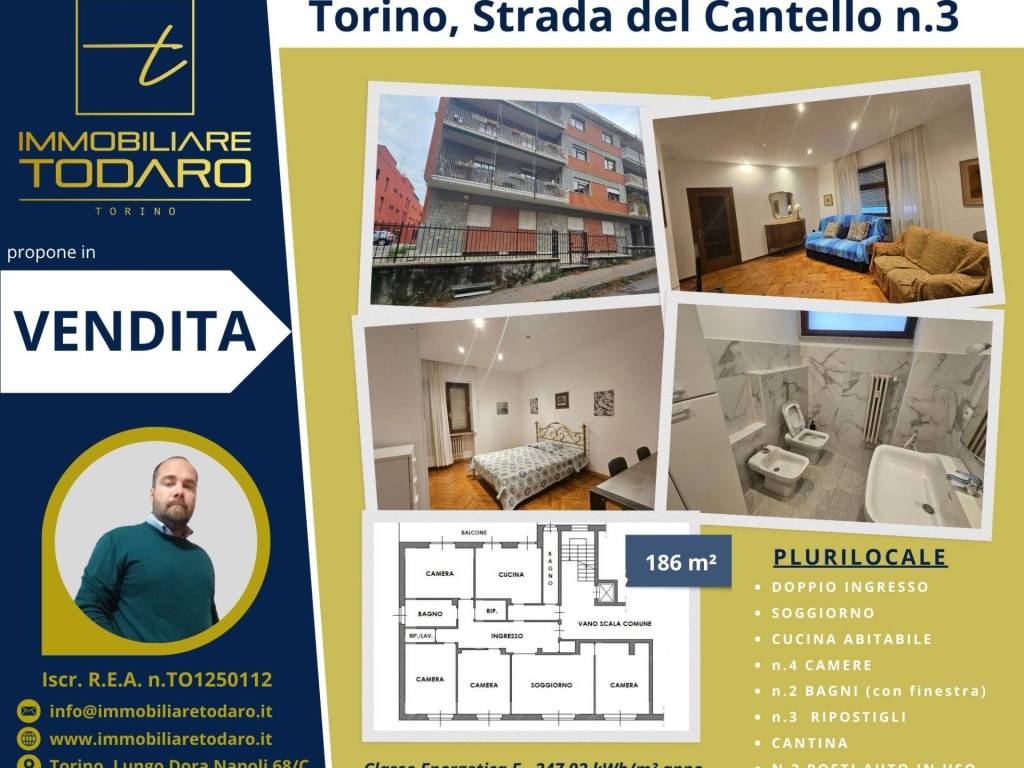 appartamento in vendita a Torino in zona Borgo Po